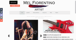 Desktop Screenshot of melissafiorentinoart.com
